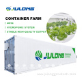Hydroponic farm growing vegetables container greenhouse